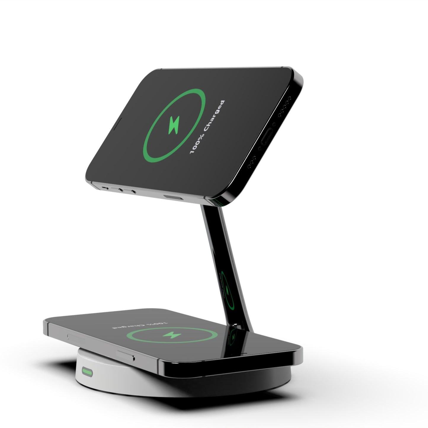 2-in-1 Wireless Magnetic Charger