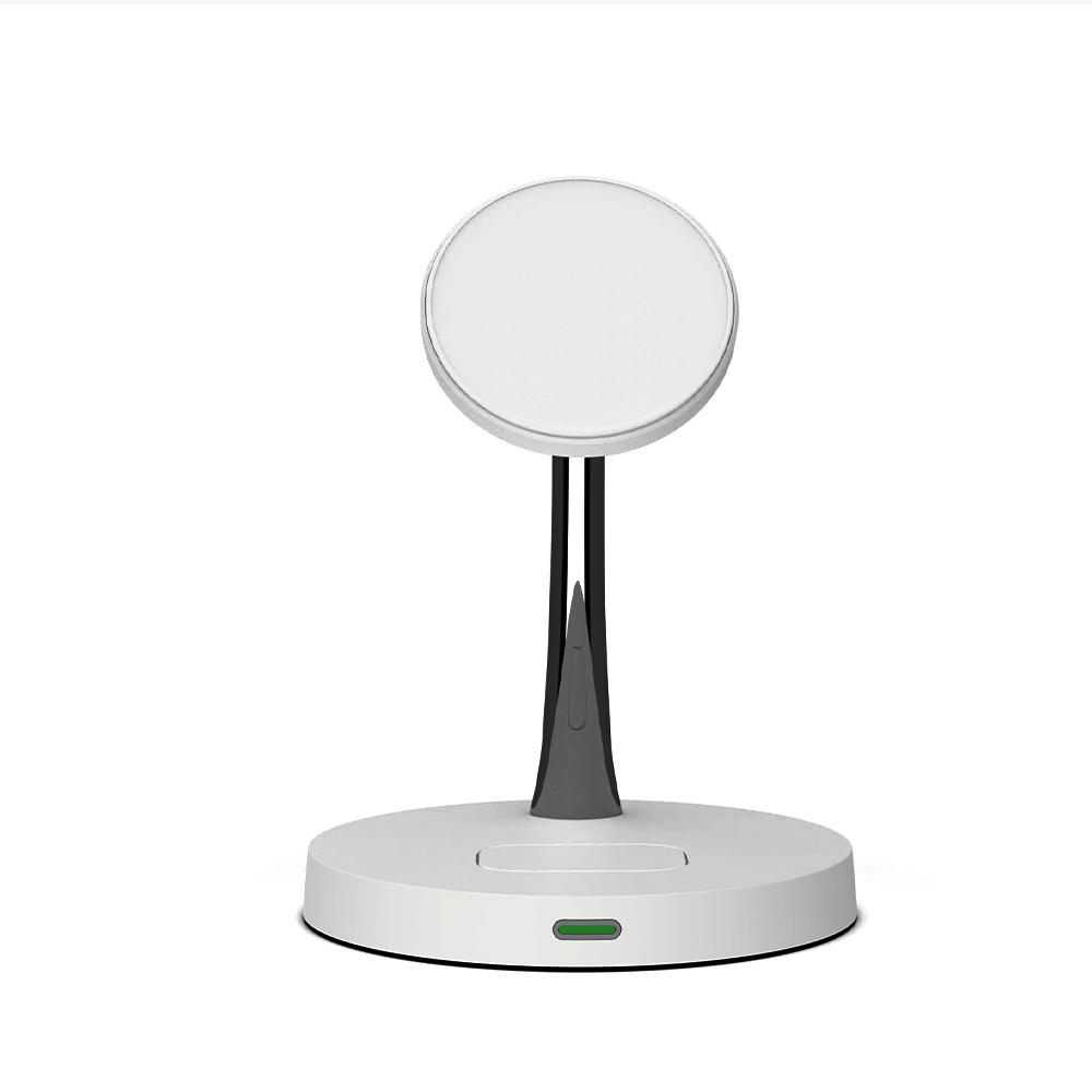 2-in-1 Wireless Magnetic Charger